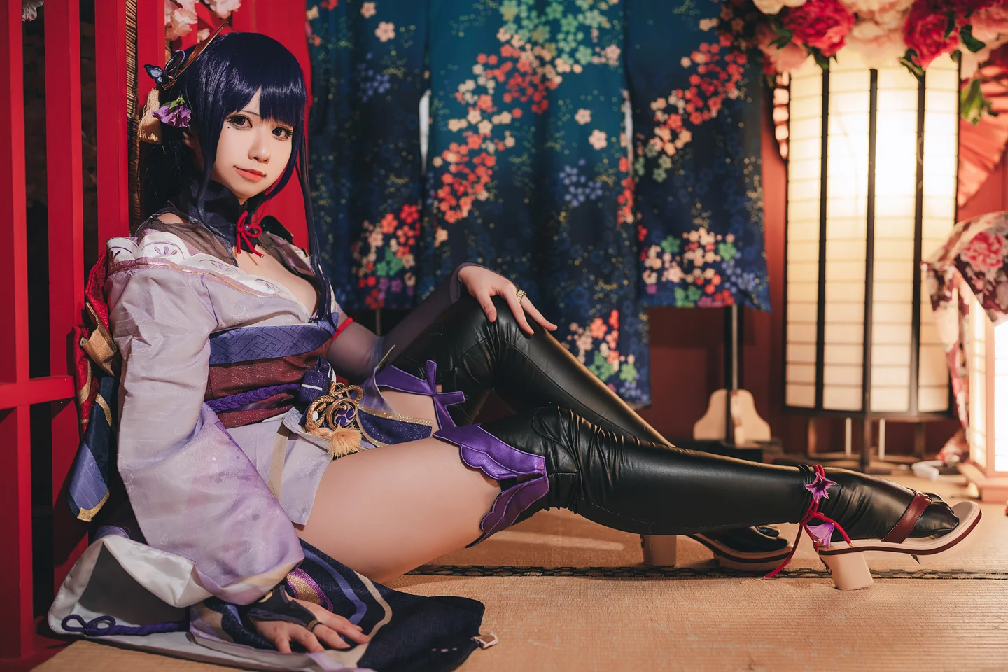 小空sora - No.011 原神·雷电将军 [17P-65MB] tg@simisebaisi 【丝足阁】006.webp